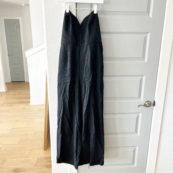 New Mara Hoffman Clara Strapless Jumpsuit - Picture 3 of 6